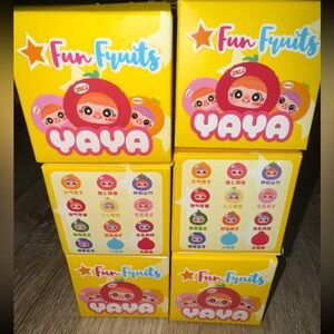 Fun Fruits Kids Toy Set - yaya blind box sex of 6